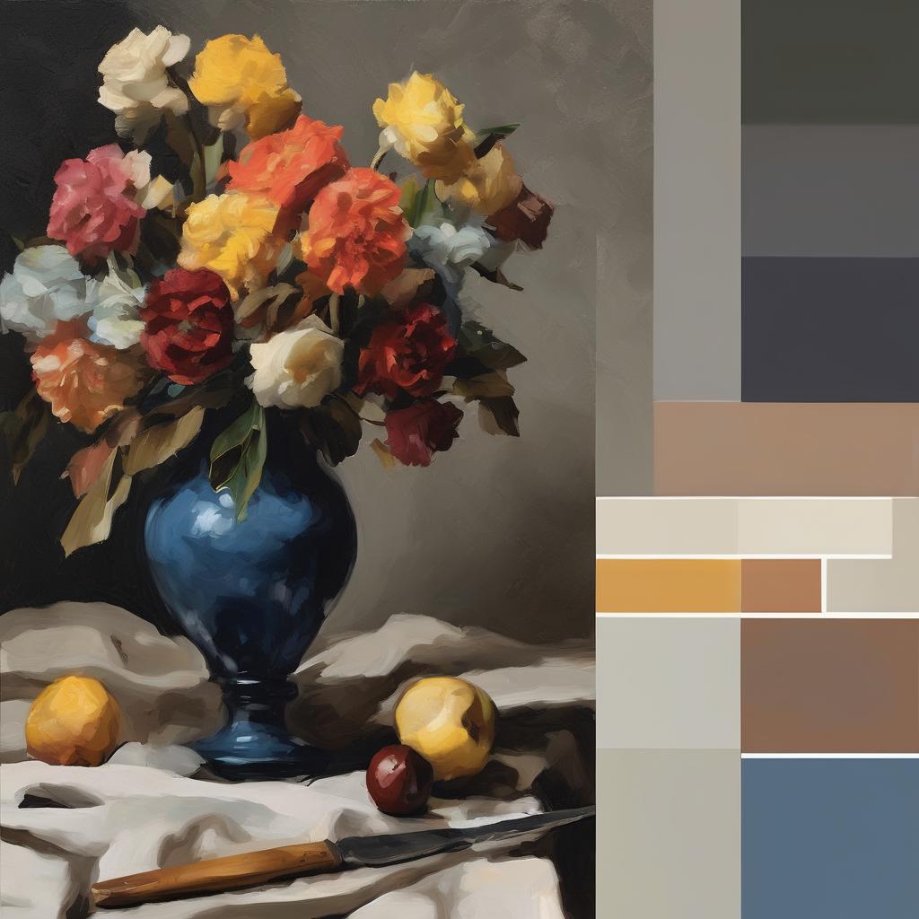 Στυλ και Τεχνικές στον Πίνακα του Theodor Philipsen